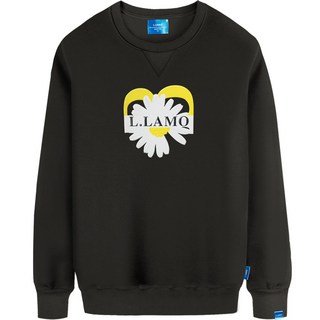 L.LAMO 刷毛M字圓領衛衣