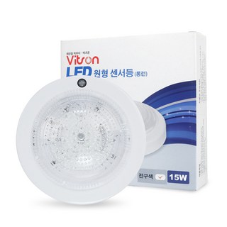 LISHIN Vitson LED圓形長效感應燈 15W 燈泡色