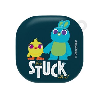 TOY STORY 玩具總動員 繽紛 Buds Live / Buds2 保護殼, 單一商品, 鴨霸與兔崽子