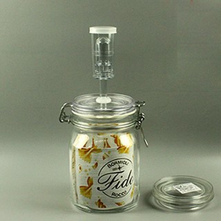 3件式發酵氣閥 + Fido 玻璃罐 1L, 1套