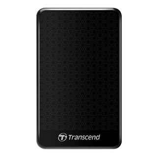 Transcend 創見 StoreJet 外接硬碟 USB 3.1 25A3, 黑色, 1TB