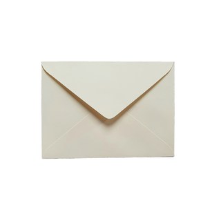 明信片式信封 180 x 120mm, 100個, 象牙白色