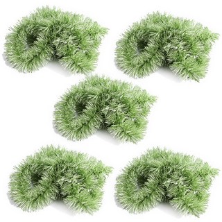 파티해 샤틴 모루장식 파티소품, 라임그린, 5개