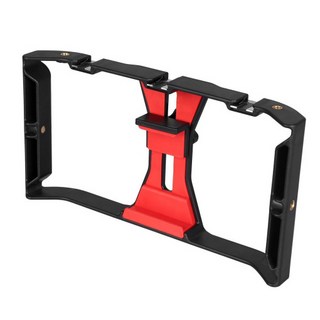 YouTube 手機個人直播設備 影片拍攝 智慧型手機 多功能方形支架, 混合色, 1個