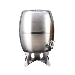 MEO 不鏽鋼葡萄酒啤酒桶 4L, 1個, 不鏽鋼