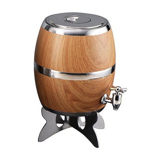 MEO 不鏽鋼葡萄酒啤酒桶 6L, 木質, 1個