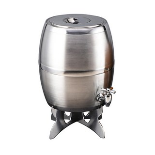 MEO 不鏽鋼紅酒啤酒桶 8L, 不鏽鋼, 1個