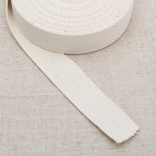 Ace 天然棉織帶 30mm x 900cm, 1個, 自然色