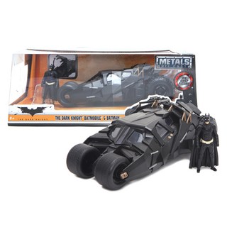 Jada 佳達 蝙蝠車 2008黑暗騎士Tumbler 1：24金屬公仔 98261, 1個