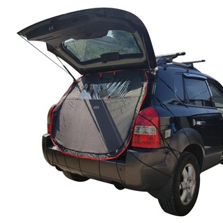 MIRCA Easy Tailgate 專用車尾帳 L號, 黑色的