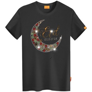 L.LAMO 男士透氣水鑽半月短袖