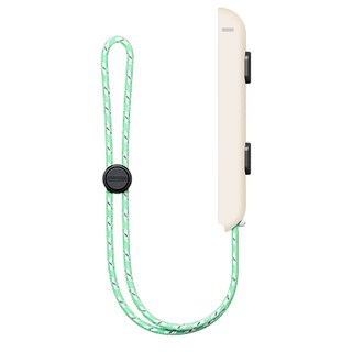 HOHOO 任天堂Switch 動森配色 Joy-Con 握把掛繩 白綠色, 1個, 單一商品