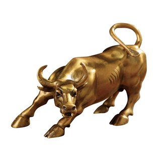 華爾街銅牛黃銅雕像, 單一顏色