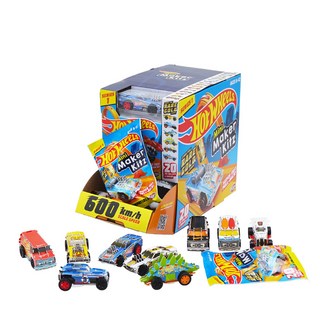 Hot WHeeLs 風火輪 Maker Kit 迷你小汽車 盲包 32入, 隨機出貨, 1個