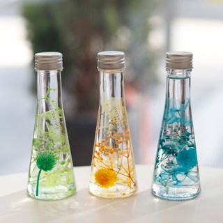 浮游花裝飾 D 3件組, 橘色, 綠色, 藍色