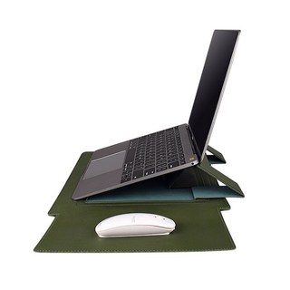 質感筆電支架包, 綠色