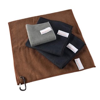 KALDIN 頂級超細纖維咖啡師毛巾4件組, 1套