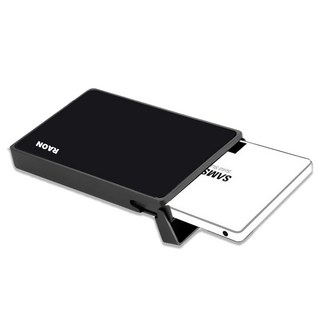 RAON PROFESSIONAL 外接硬碟盒 12.4 x 8 公分 HC-V200, 黑色