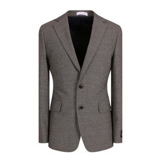 Liberclassy 男士羊毛混紡修身加長內裡西裝外套 LHS11608