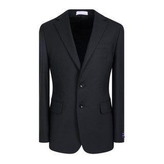 Liberclassy 男款羊毛混紡彈性長袖西裝外套 LHS11604