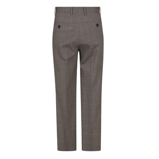 Liberclassy 男款羊毛混紡修身彈力西裝褲 LHS13658