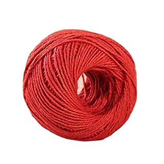 角落商人 工藝包裝彩色麻繩, 1個, 紅色, 100m