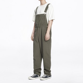 THESTORI 棉質吊帶長褲