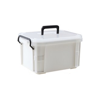 이안비즈 구급상자 다용도 정리함 소형, 1개