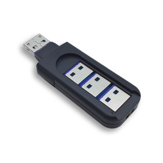 LAN Star USB連接埠鎖定裝置 Lockkey + USB連接埠連接器 藍色 4入組, LS-USBLOCK-B-SET, 1個