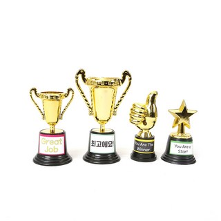 Super Sam Edu 迷你金獎獎杯 4 件套