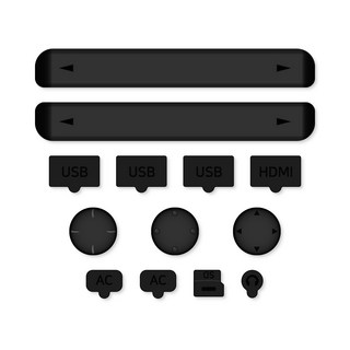 HOHOO 任天堂 Switch Joy-Con 防塵套組 13件組, 單一商品, 1套