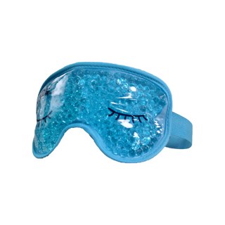 冷熱兩用凝珠眼罩 藍色, 1件, 1個