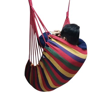 TCR 吊床椅 無坐墊, 紅色條紋, 1個