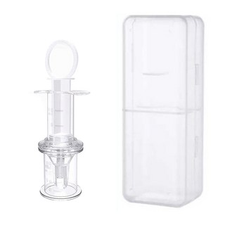 寵物餵藥器+收納盒, 白色, 1組