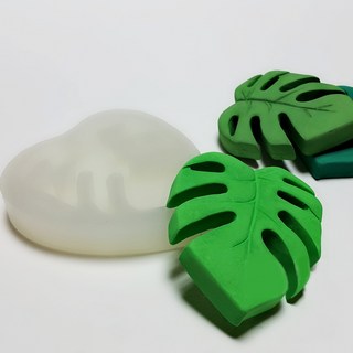 龜背芋手工模具, 混合顏色