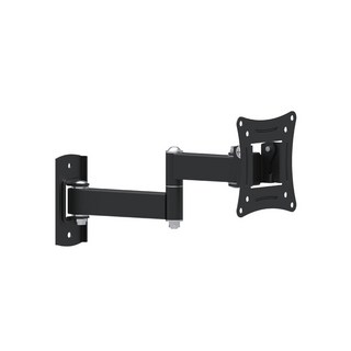 LD L-Mount 壁掛式上下左右可調角度關節型電視/螢幕支架 APL-B03T, 黑色, 2個