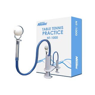 NASARE 桌球練習器 NT-1000, 1個, 白 + 藍色