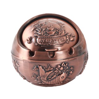 All Nine 復古金屬煙灰缸 L, D 玫瑰金, 1個