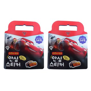 迪士尼皮克斯 汽車總動員3 安心貼紙 2入組, 迪士尼