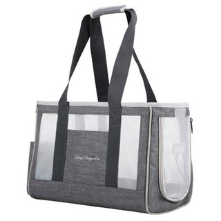 DING DONG PET 寵物涼感移動提籠, 灰色, 1個