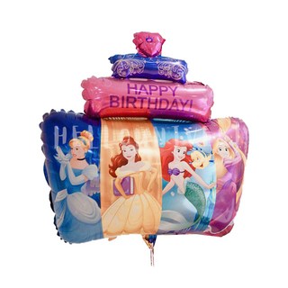 Hello Universe 生日派對用品 公主蛋糕氣球, 公主蛋糕, 1個