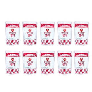 서울우유 딸기우유맛 젤리, 45g, 10개