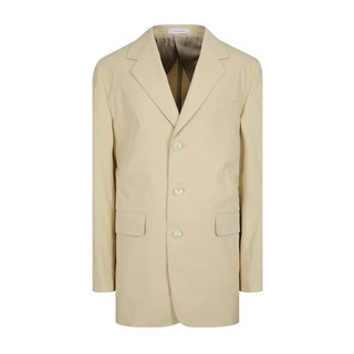 Liberclassy 男士素色三釦中開衩寬鬆版型西裝外套 LHS2460