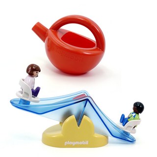 Playmobil 摩比人 1 2 3 玩水蹺蹺板 70269, 1個