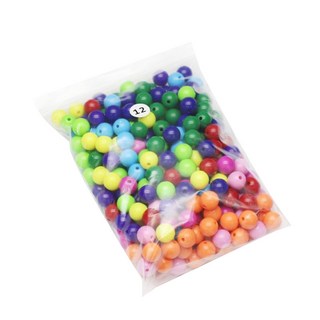 彩色串珠 12mm 275入, 混色, 1個