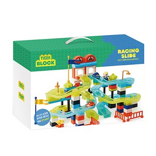 MY LITTLE TIGER 積木賽車滑道, 全彩, 1個