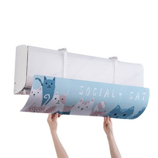 Market Pio 壁掛式冷氣擋風板, 類型 7, 1個