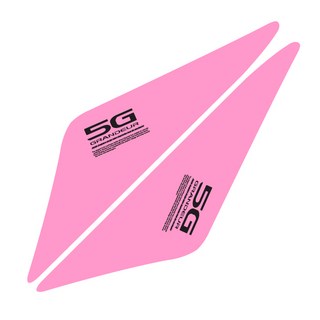 韓國 caiMaN 反光貼紙 數位印刷 大燈膜貼紙, 1個, 粉紅色