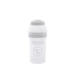 TWISTSHAKE 防脹氣奶瓶 180ml, 白色, 1個
