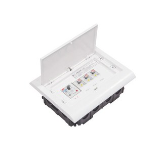勝利照明納米電嵌入式配電箱3路50AF+斷路器套組, 1套